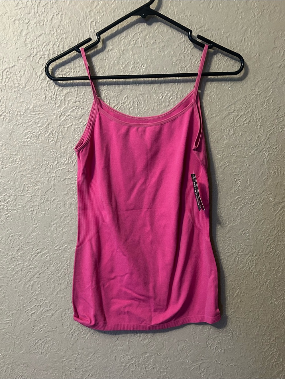 Bisou Bisou Hot Pink Spaghetti Strap Camisole